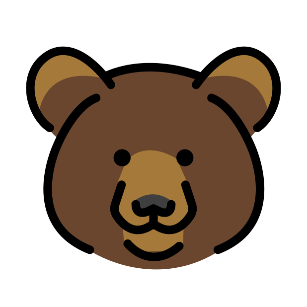 🐻 · OpenMoji 