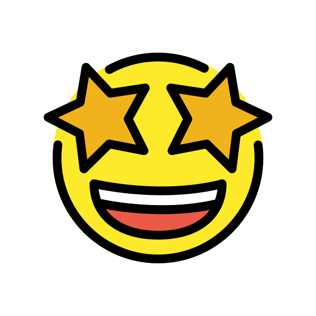 🤩 · OpenMoji