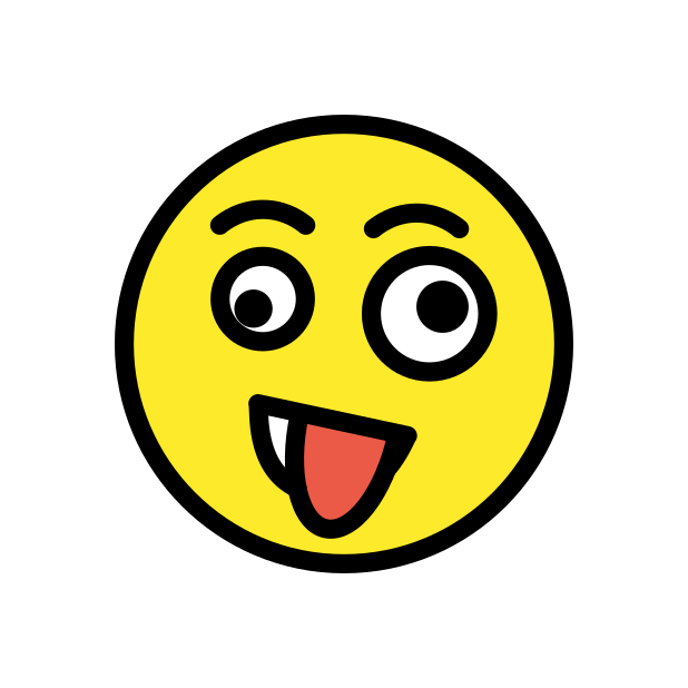 🤪 · OpenMoji 