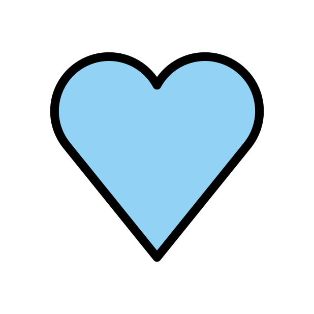 🩵 · OpenMoji