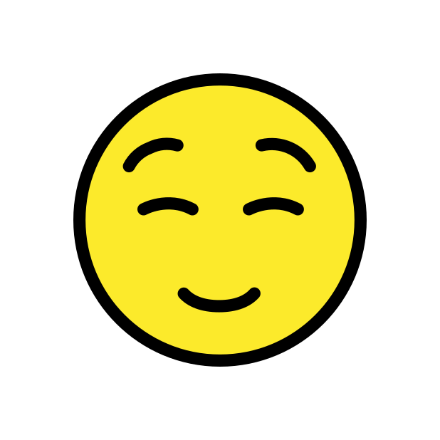 ☺️ · OpenMoji 